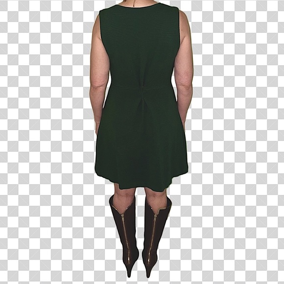 French Connection * Forest Green Mini Dress * Size 10 - Picture 2 of 9